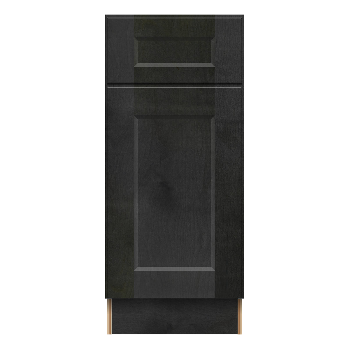 Craft Cabinetry Recessed Panel Gray Stain