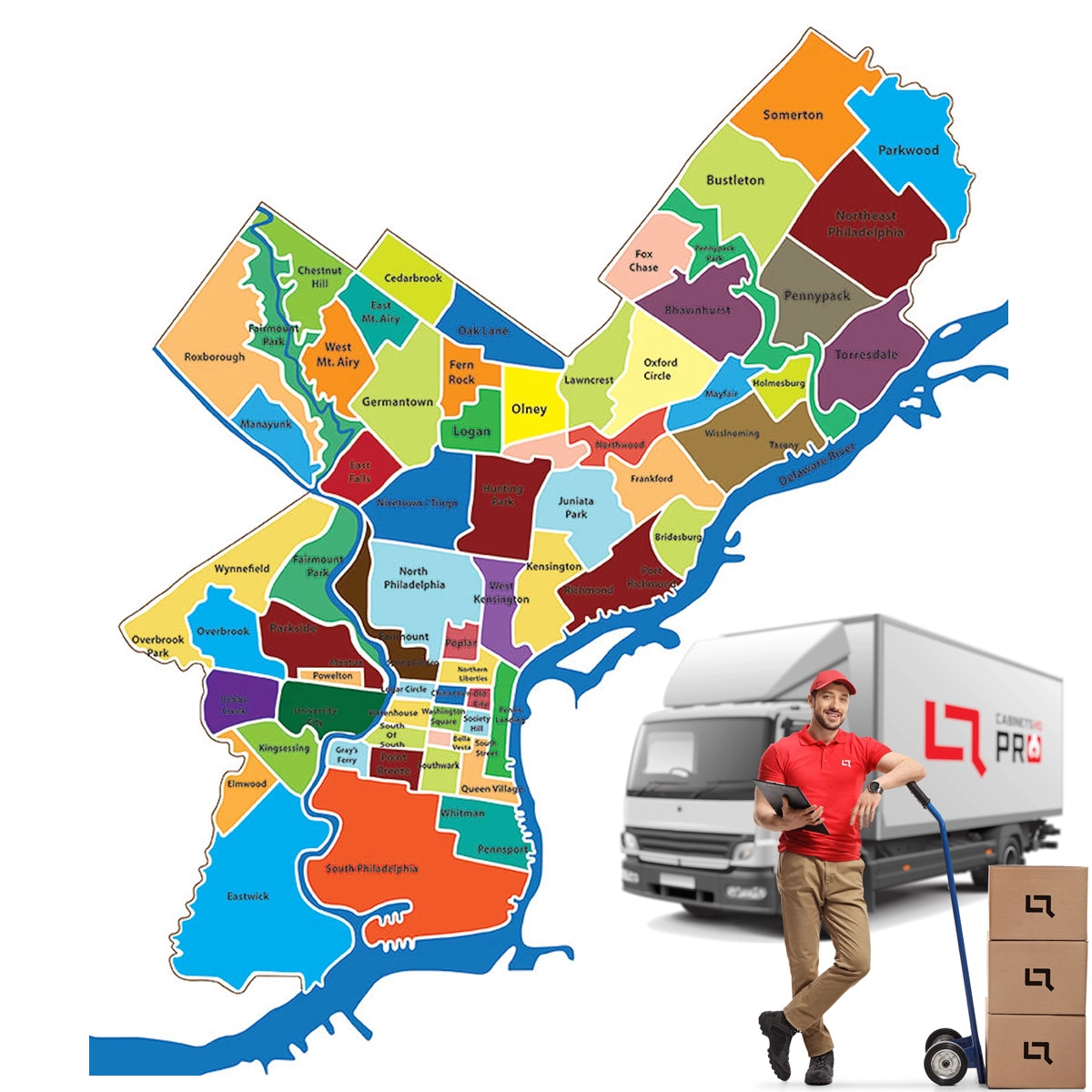 Kitchen Cabinets in Philadelphia, Pennsylvania