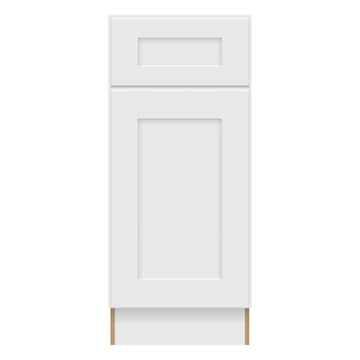 Craft Cabinetry Shaker White 15