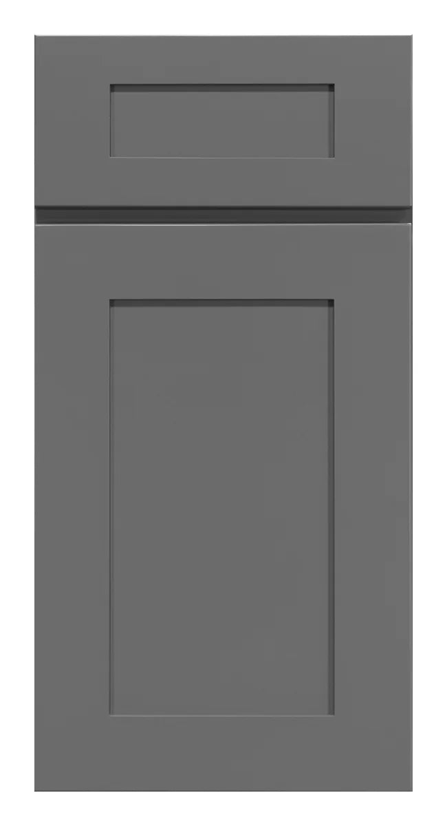 Craft Cabinetry Shaker Gray Door Sample
