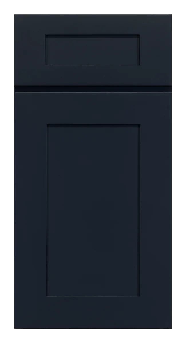 Craft Cabinetry Shaker Navy Door Sample