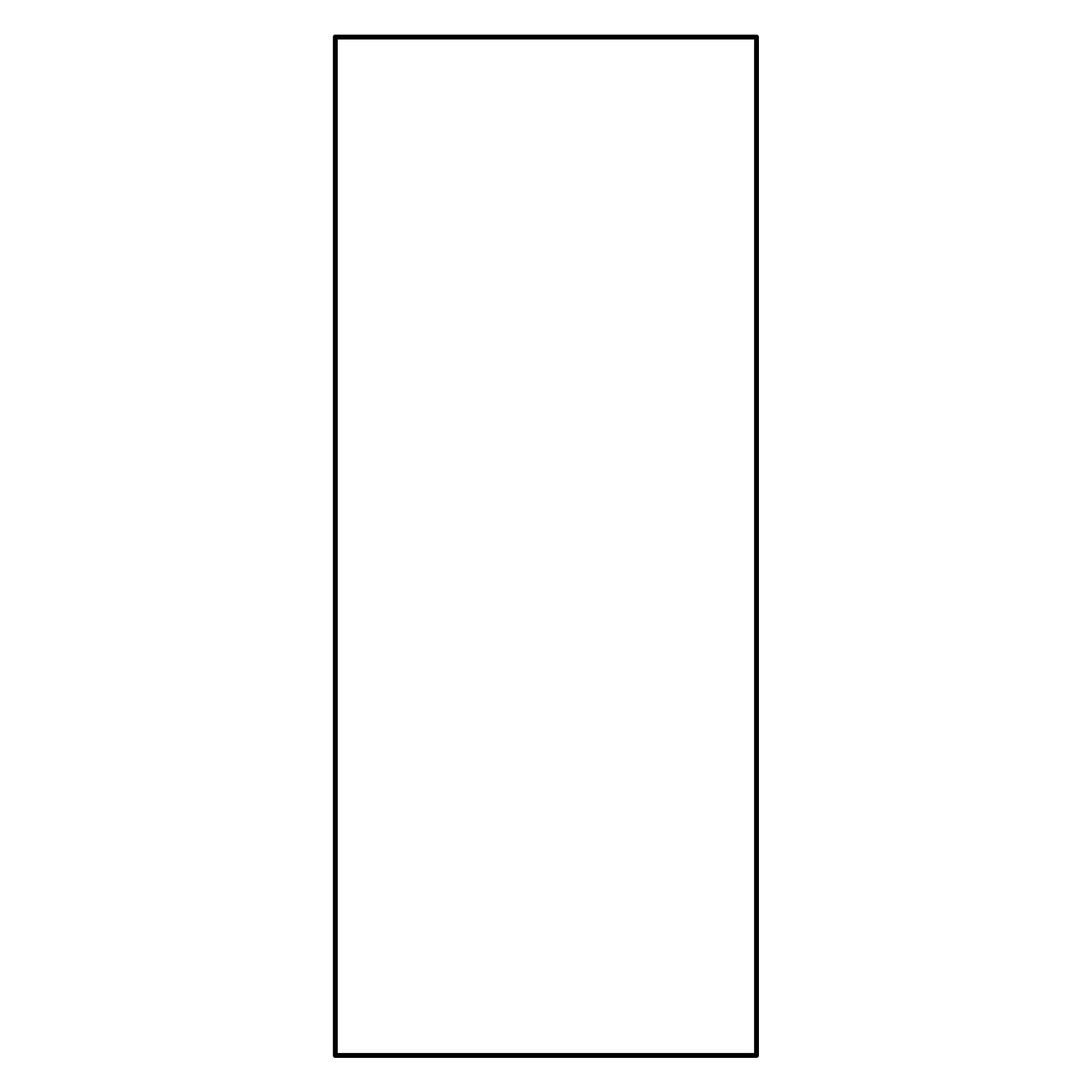 Fabuwood Allure Fusion Cloud White 12 W x 30 H Decorative Door DD W1230 DOOR Photo