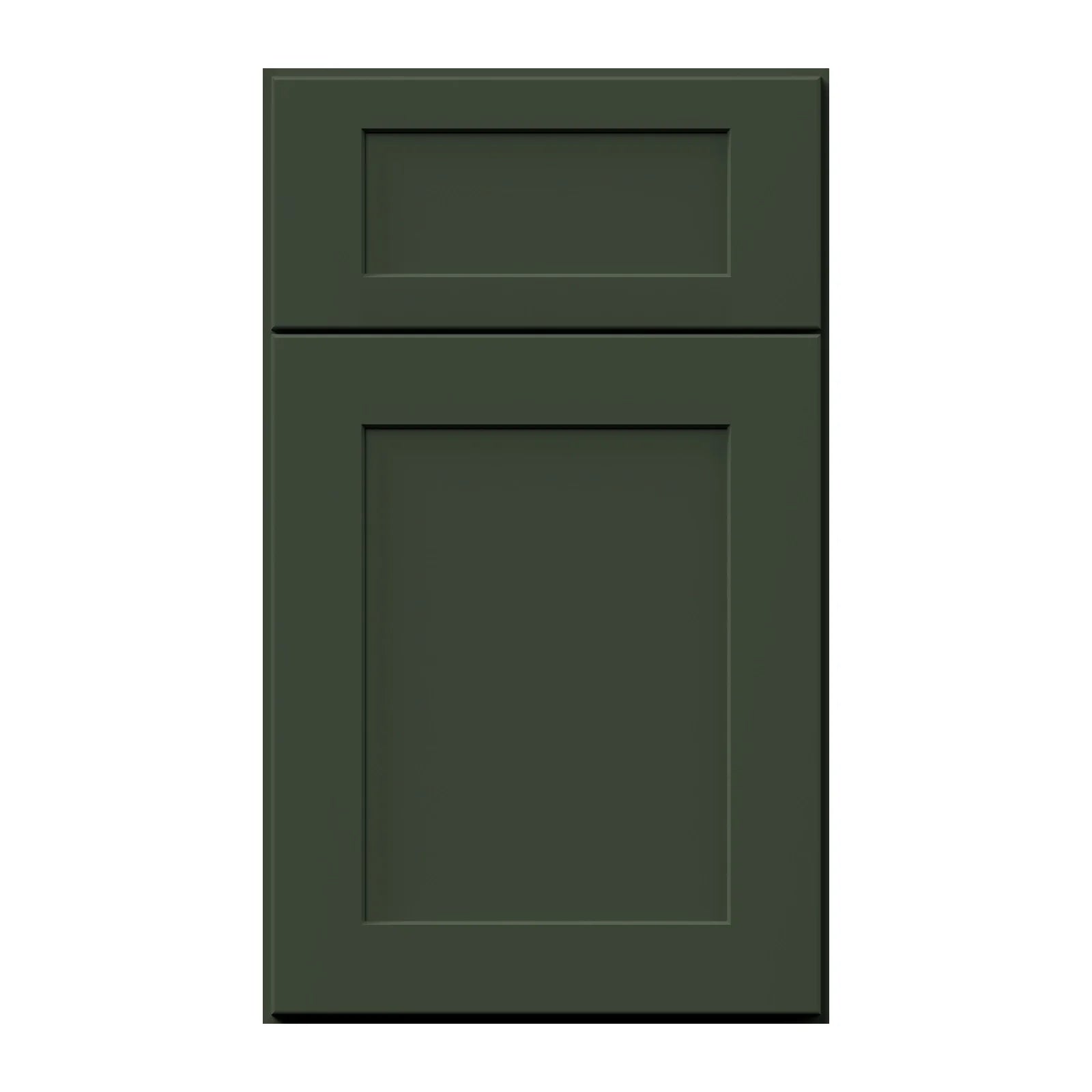 Door Sample Fabuwood Allure Galaxy Hunter Green Photo