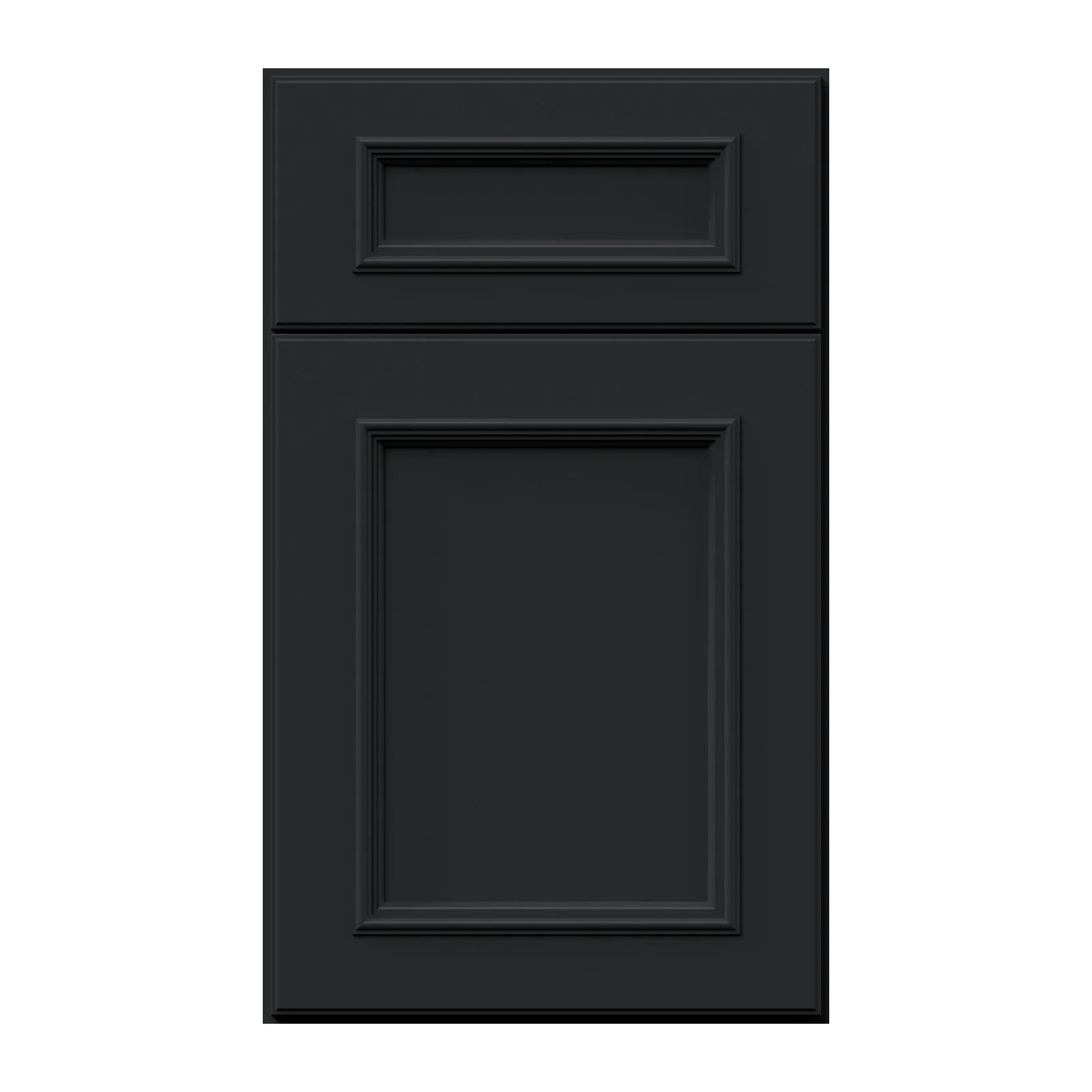 Door Sample Fabuwood Allure Imperio Pitch Black Photo