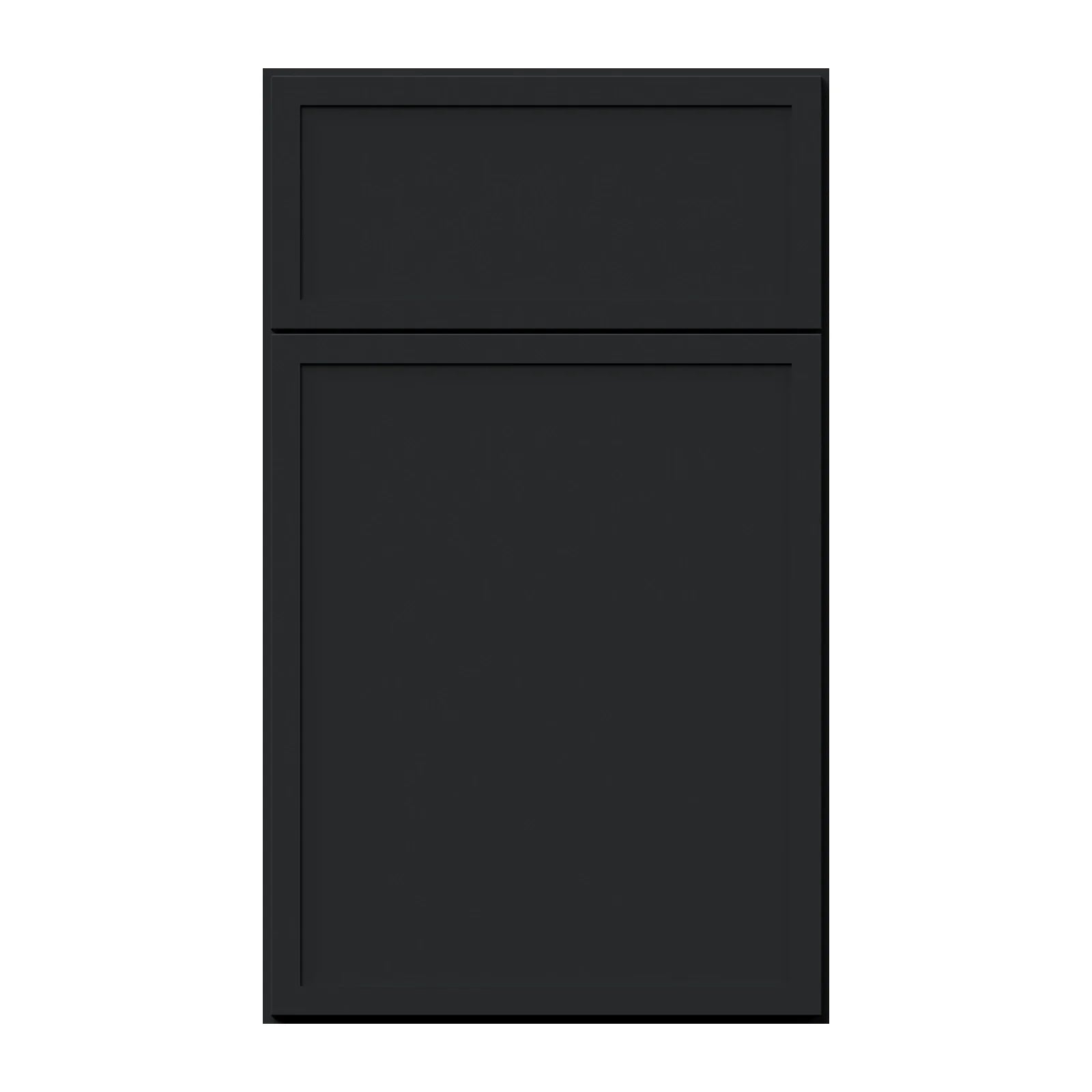 Door Sample Fabuwood Allure Luna Pitch Black Photo