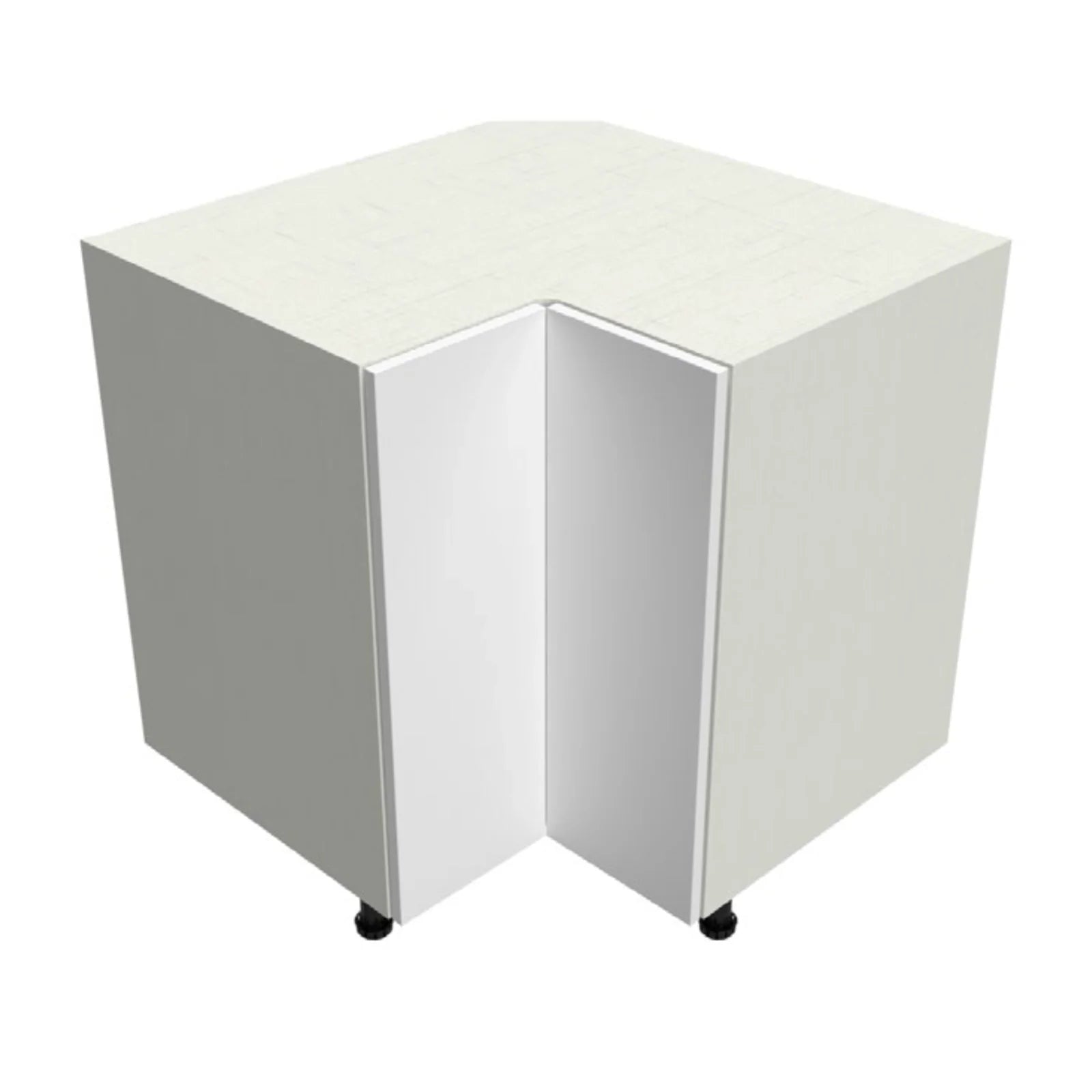 Fabuwood Illume Catalina Rosales 2 33"W Lazy Susan Cabinet Photo