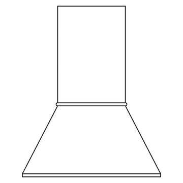 Fabuwood Allure Nexus Frost 36" Hood Photo