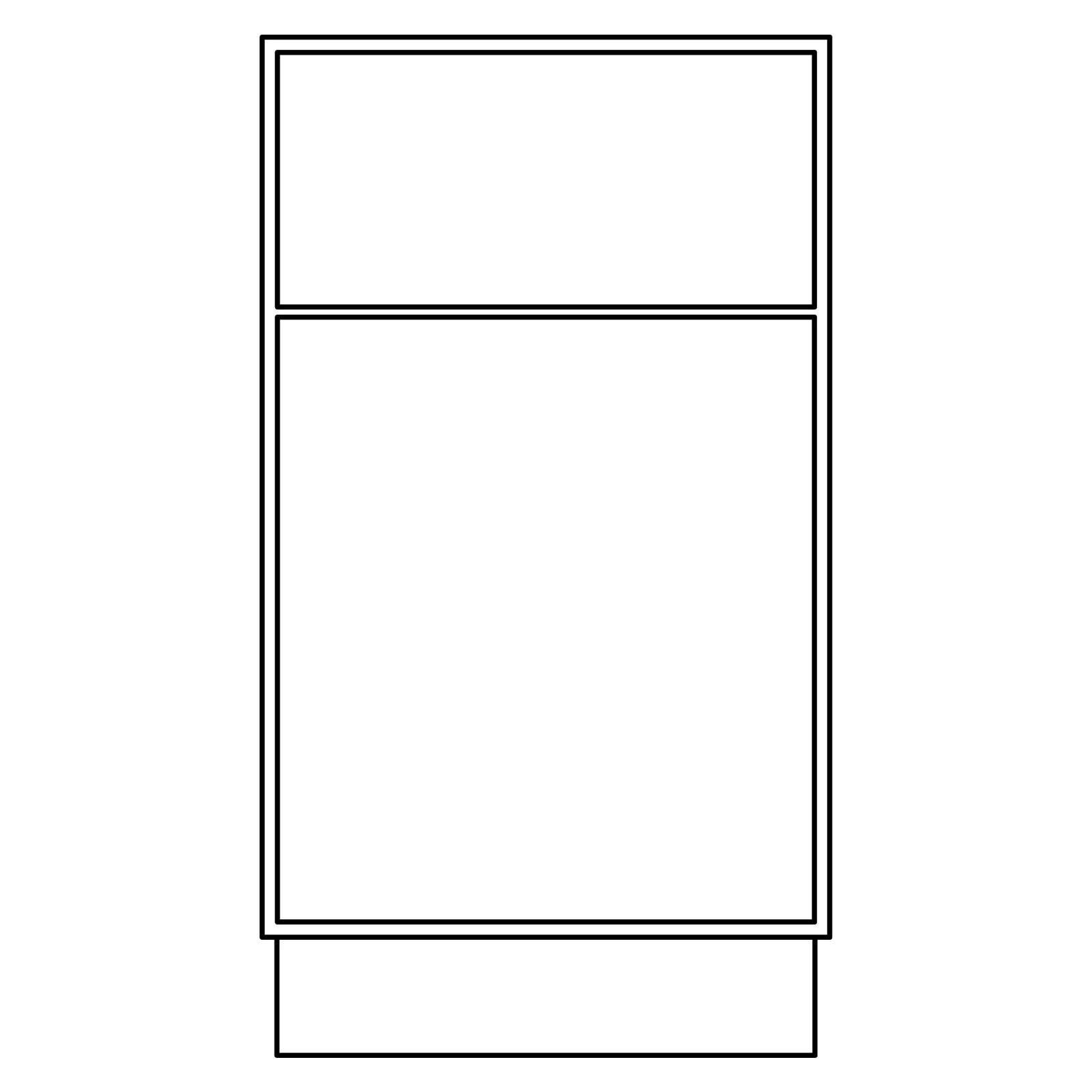 Fabuwood Allure Fusion Cloud White 21 W Sink Cabinet SB21 Photo