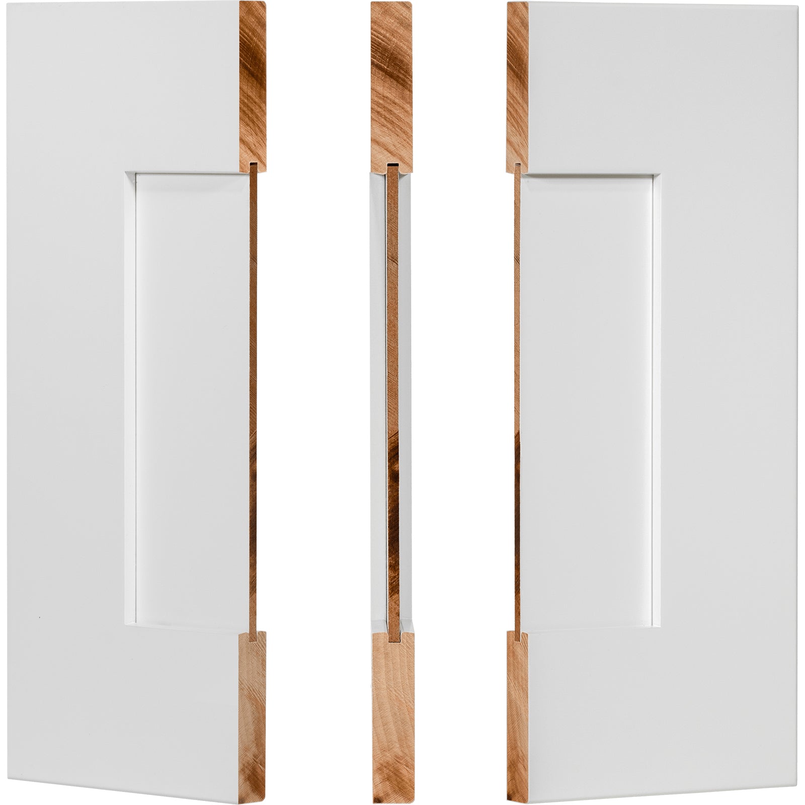 Craft Cabinetry Shaker White Door Sample Cut