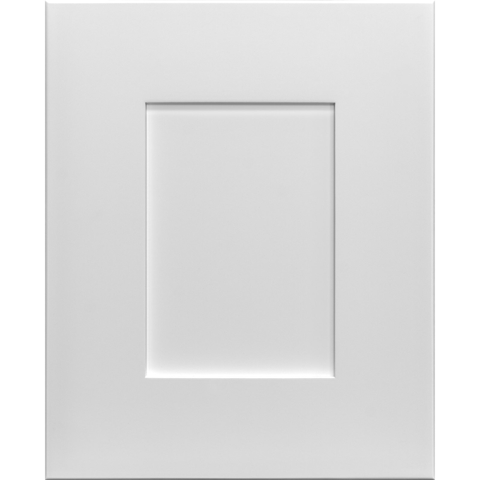 Craft Cabinetry Shaker White Door Sample
