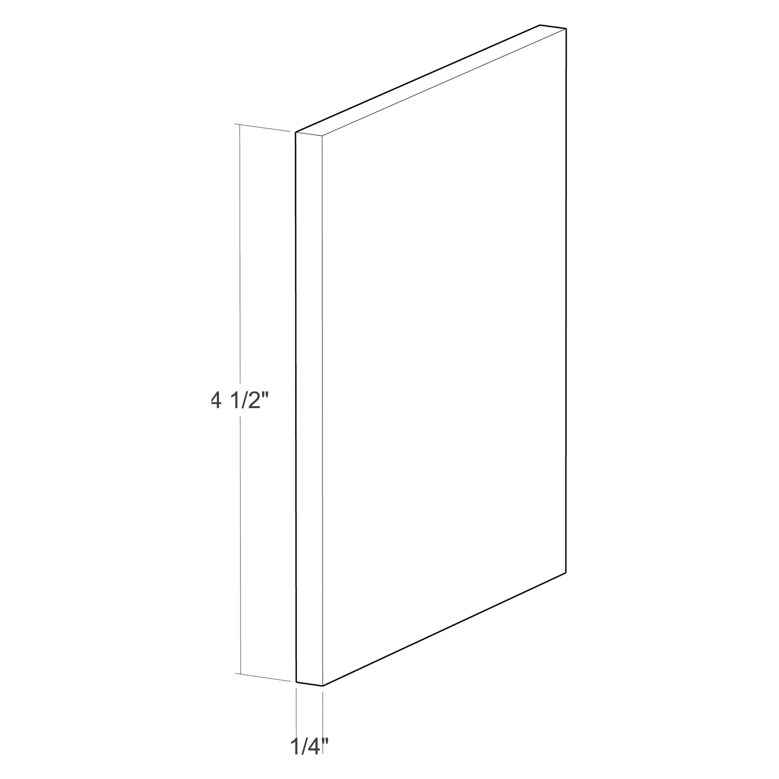 Fabuwood Allure Fusion Denim Blue Toe Kick Photo