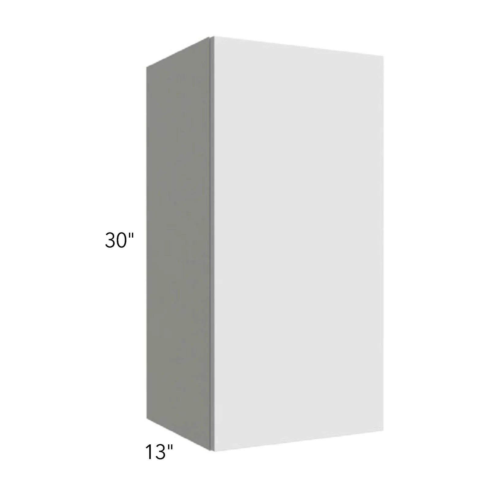 Fabuwood Illume Catalina Carbone Matte 9"W x 30"H Wall Cabinet Photo