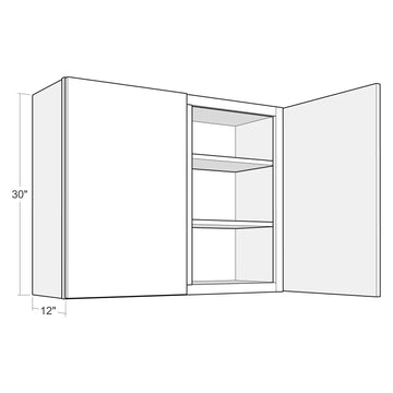 Fabuwood Allure Luna Sage Green 39"W x 30"H Wall Cabinet Photo