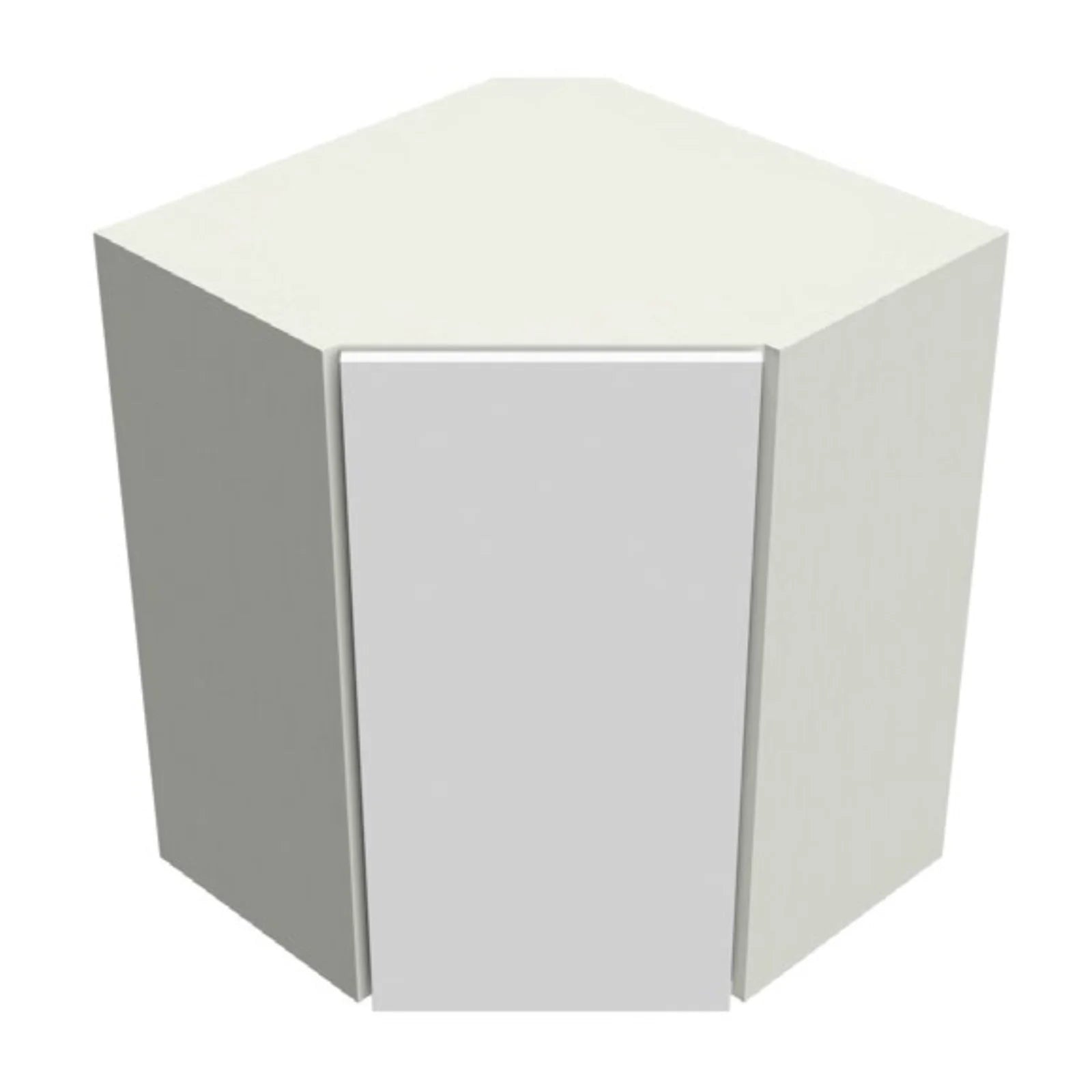 Fabuwood Illume Catalina Rosales 3 24"W x 30"H Wall Diagonal Corner Cabinet Photo