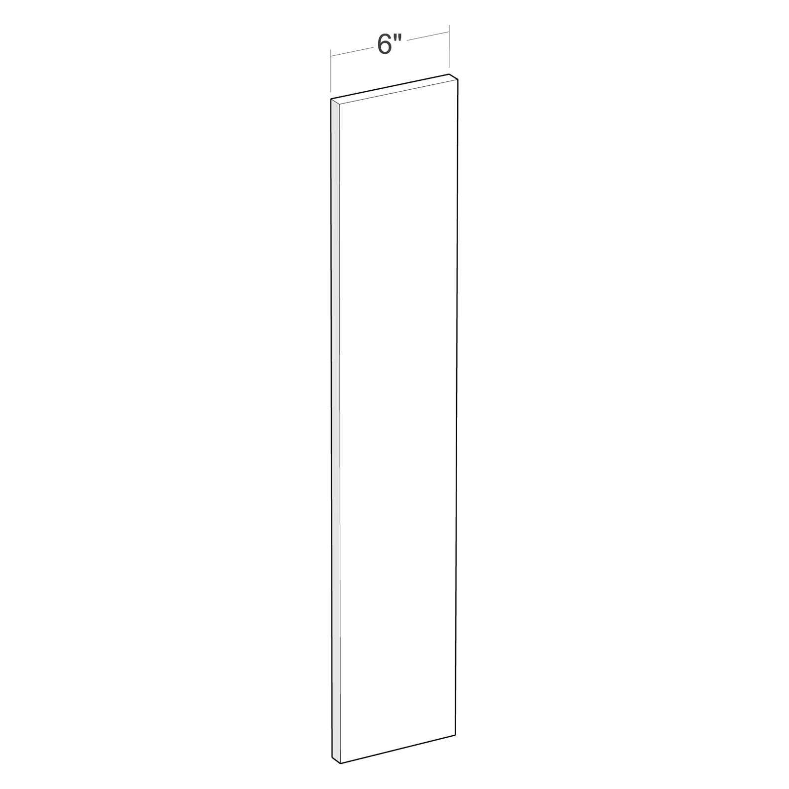Fabuwood Allure Fusion Cloud White 6"W x 30"H Wall Filler Photo