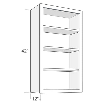 Fabuwood Allure Nexus Frost 36"W x 36"H No Door Wall Cabinet Photo