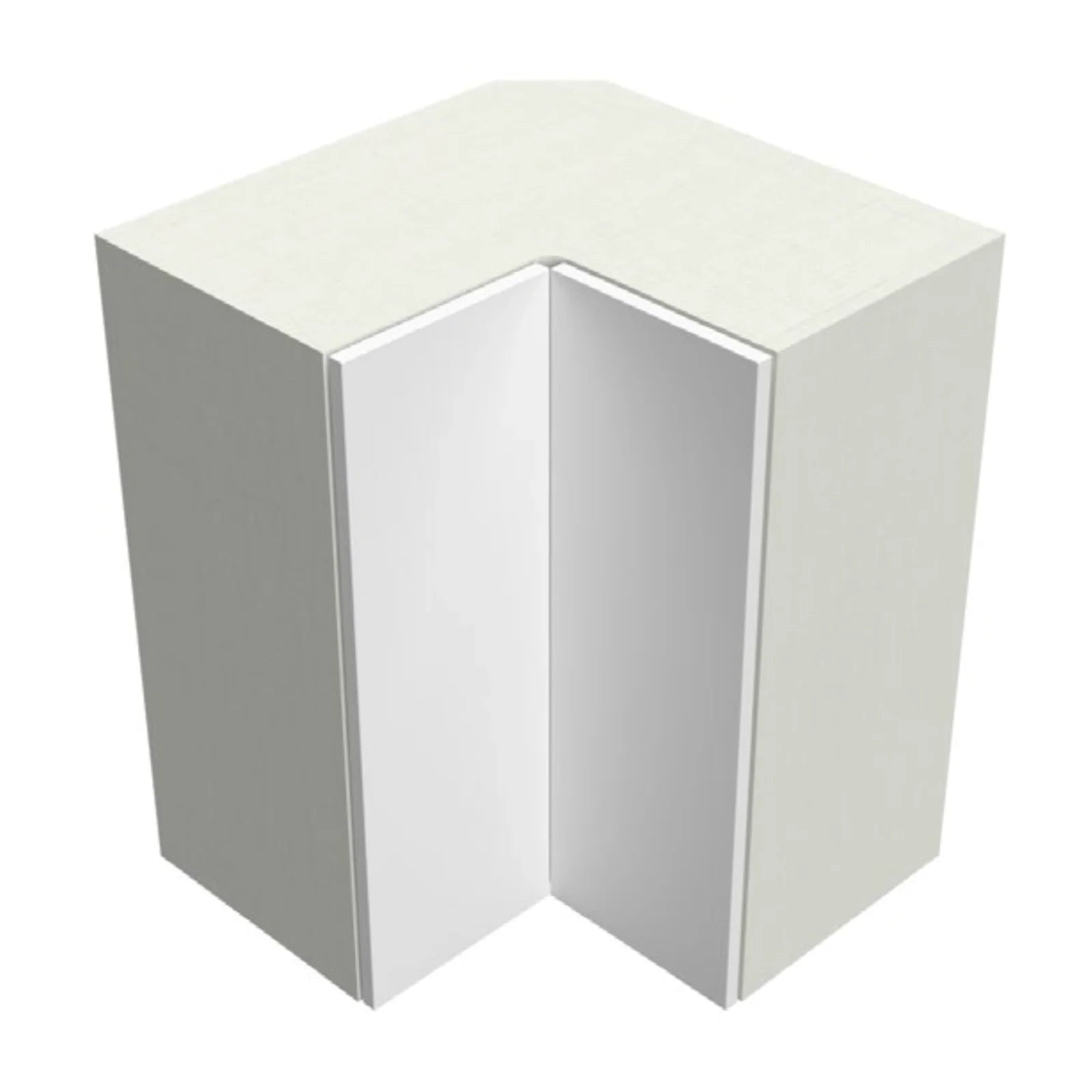 Fabuwood Illume Catalina Woodline 1 24"W x 30"H Wall Pie Cut Corner Cabinet Photo