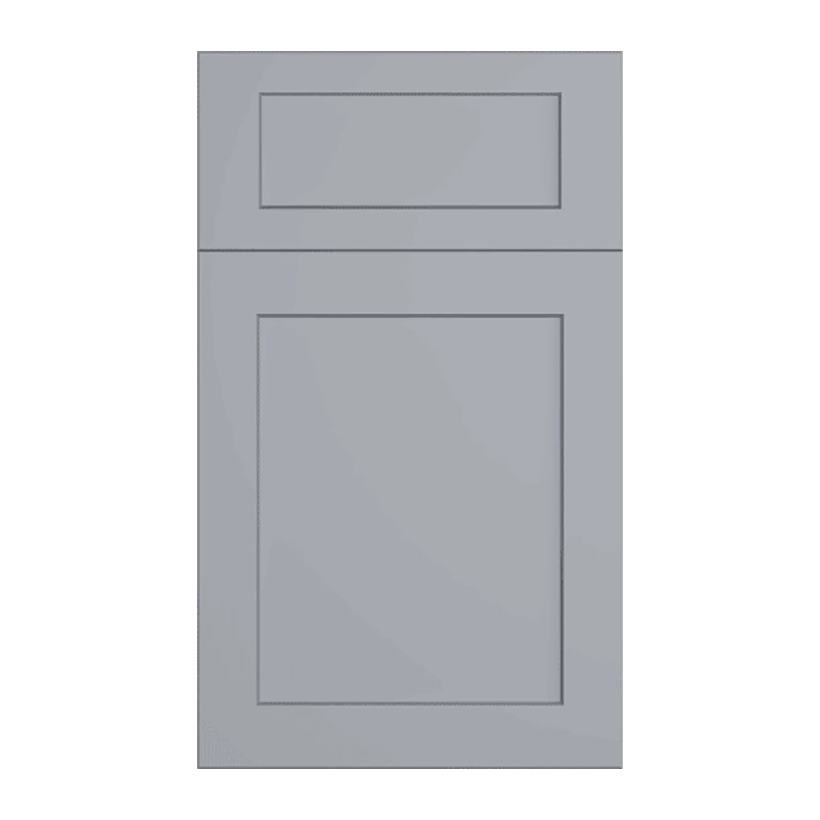 Cubitac Basic Oxford Pastel Cabinets | Gray Shaker