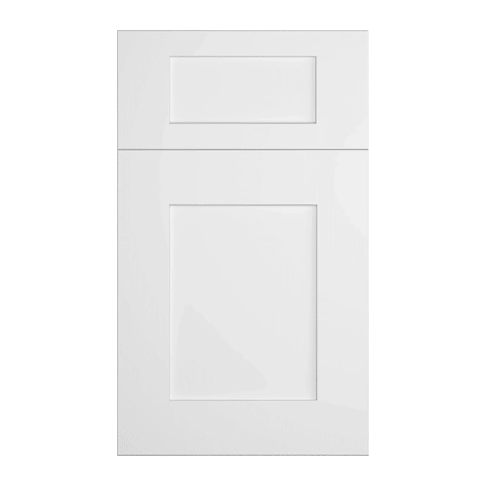 Cubitac Prestige Dover Latte Cabinets | White Shaker