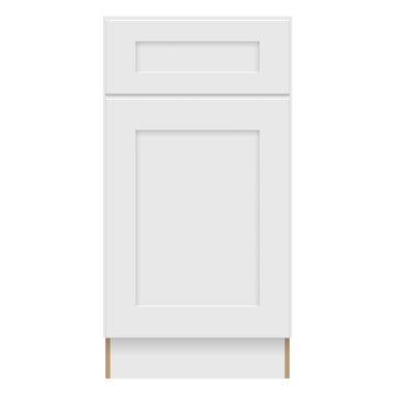 Craft Cabinetry Shaker White 18