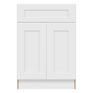 Craft Cabinetry Shaker White 24