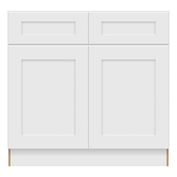 Craft Cabinetry Shaker White 36