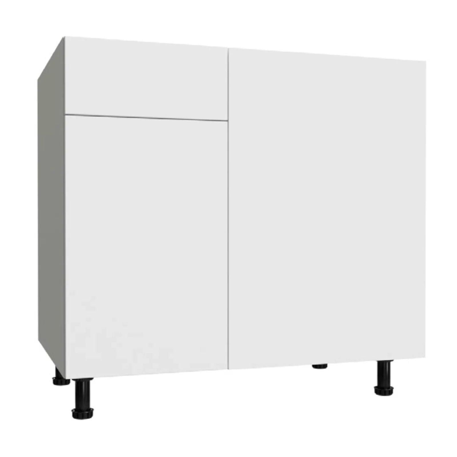 Fabuwood Illume Catalina Como Ash 2 48"W Corner Base Cabinet Photo