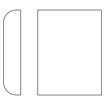 Fabuwood Allure Galaxy Cloud White 1 1/4" Batten Photo
