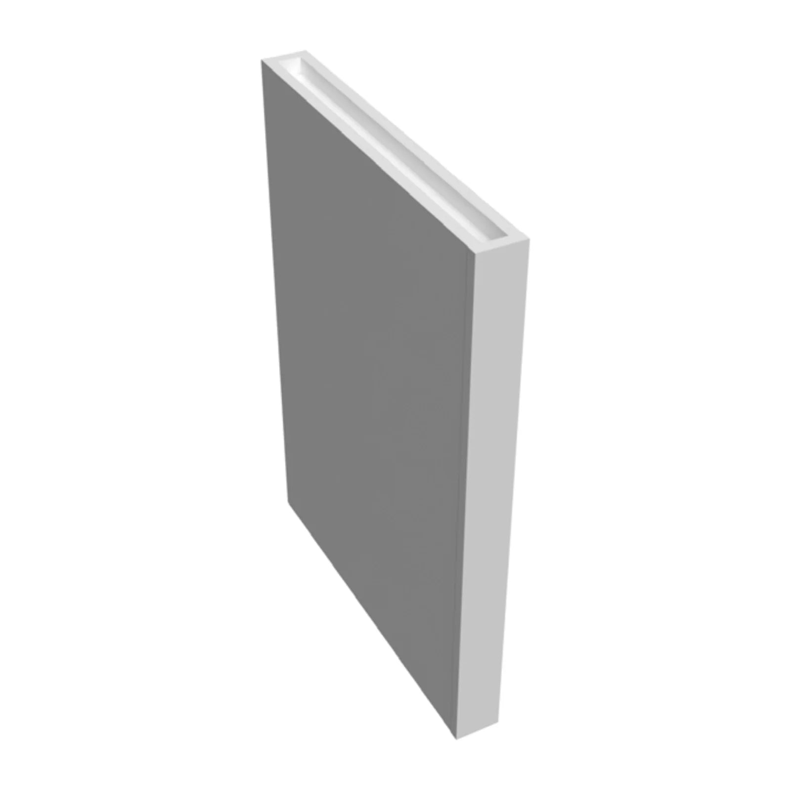 Fabuwood Illume Catalina Bianco Gloss Base Column Photo