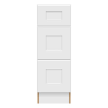 Craft Cabinetry Shaker White 12