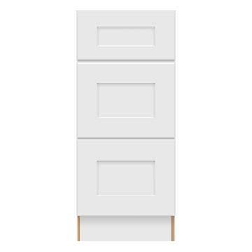 Craft Cabinetry Shaker White 15