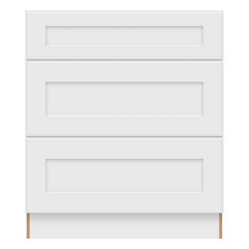 Craft Cabinetry Shaker White 30