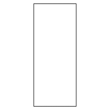 Fabuwood Allure Fusion Nickel 12"W x 30"H Decorative Door Photo