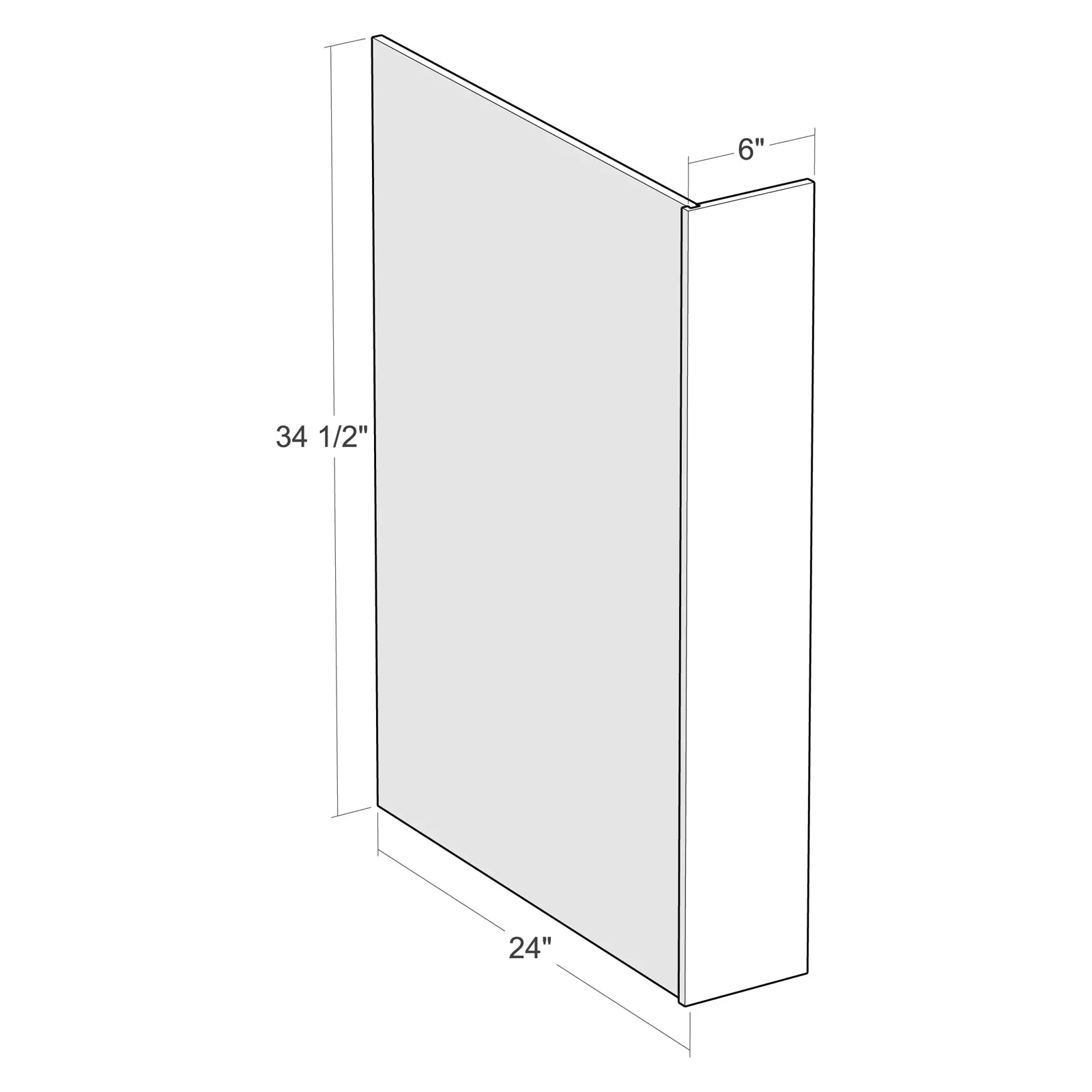 Fabuwood Allure Fusion Nickel Dishwasher Return Photo