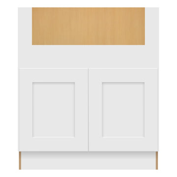 Craft Cabinetry Shaker White 30