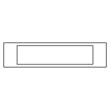 Fabuwood Allure Luna Sage Green Knee Drawer