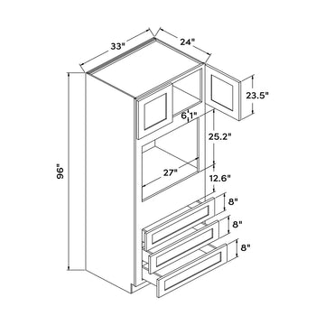 Craft Cabinetry Shaker White 33