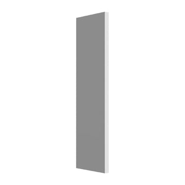 Fabuwood Illume Catalina Bianco Gloss 96"H x 3"W x 30"D Refrigerator End Panel Photo