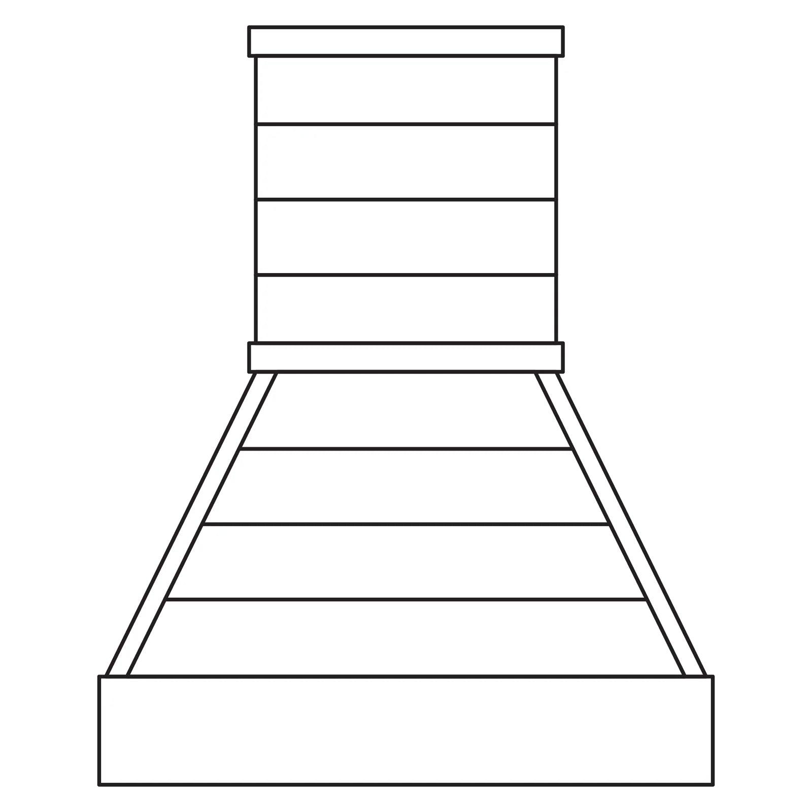 Fabuwood Allure Luna Timber 36" Hood Photo