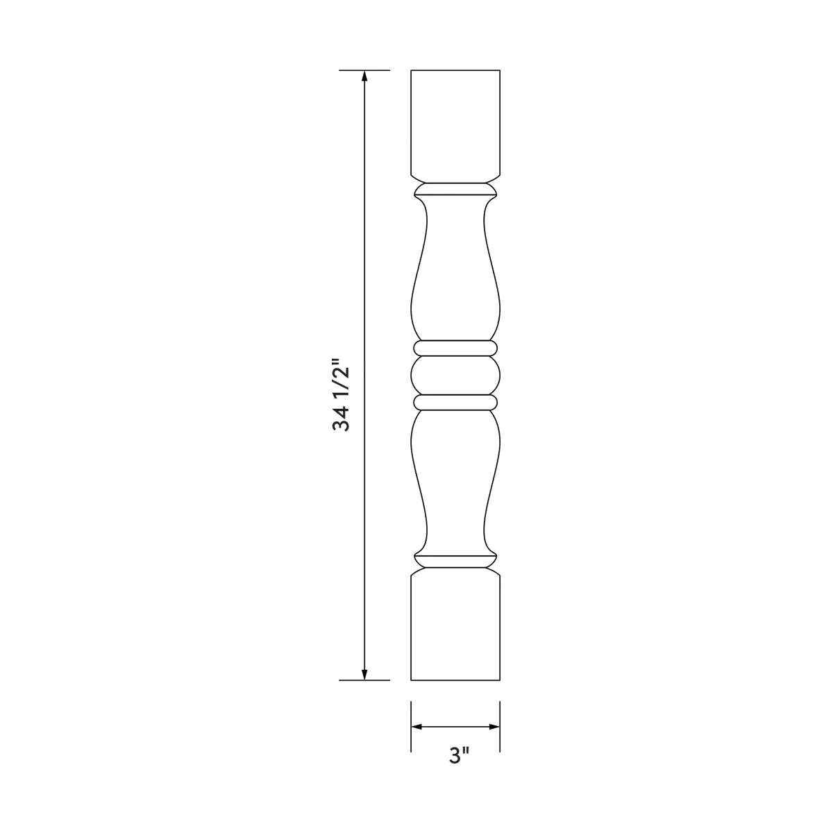 Craft Cabinetry Shaker Aqua Pole Image Specifications