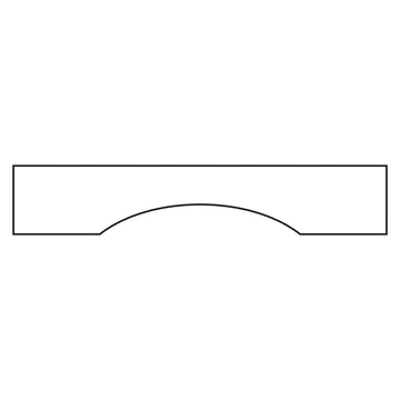 Fabuwood Allure Imperio Hunter Green 54 Arched Valance VAR54 Photo