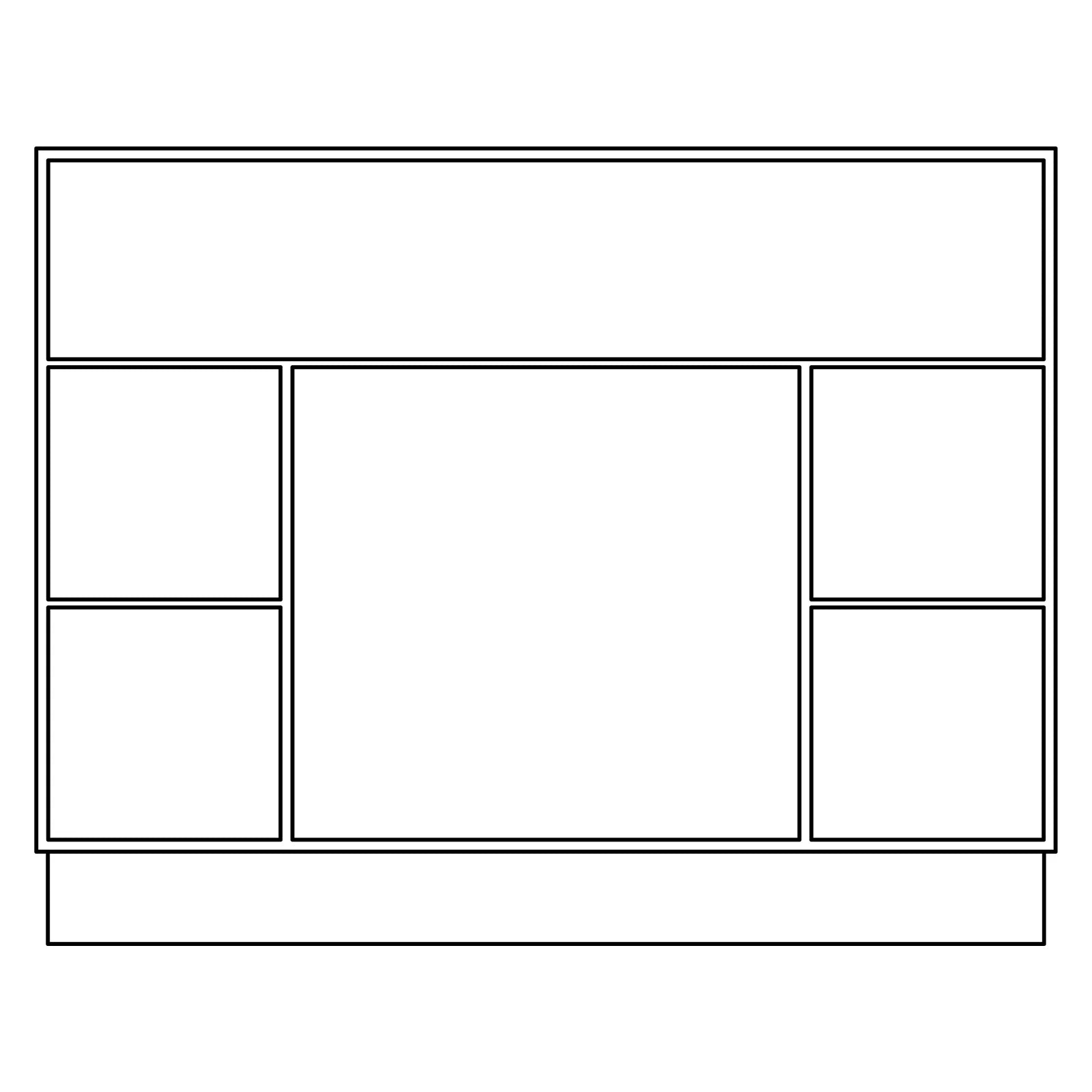 Fabuwood Allure Luna Timber 42"W Vanity Sink and Drawer Combo Base Cabinet Photo