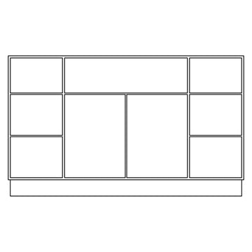 Fabuwood Allure Galaxy Frost 60