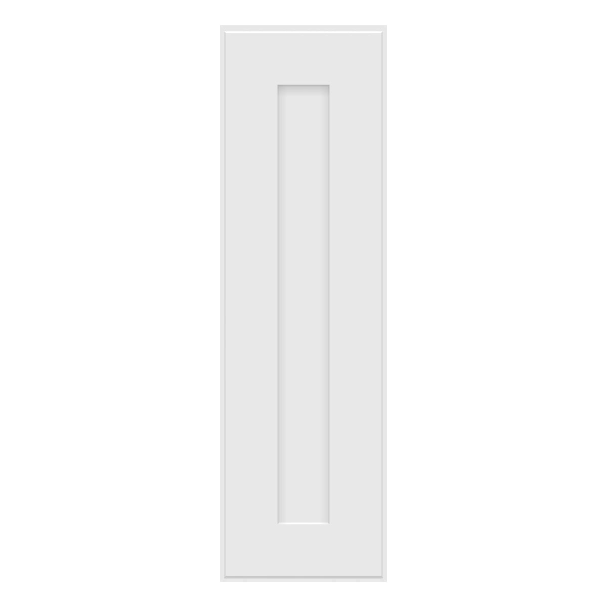 Craft Cabinetry Shaker White 9"W x 30"H Wall Cabinet