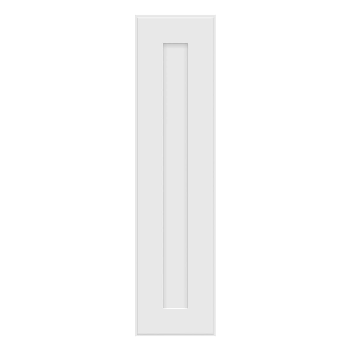 Craft Cabinetry Shaker White 9"W x 36"H Wall Cabinet