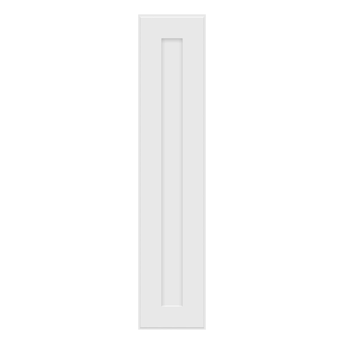 Craft Cabinetry Shaker White 9"W x 42"H Wall Cabinet