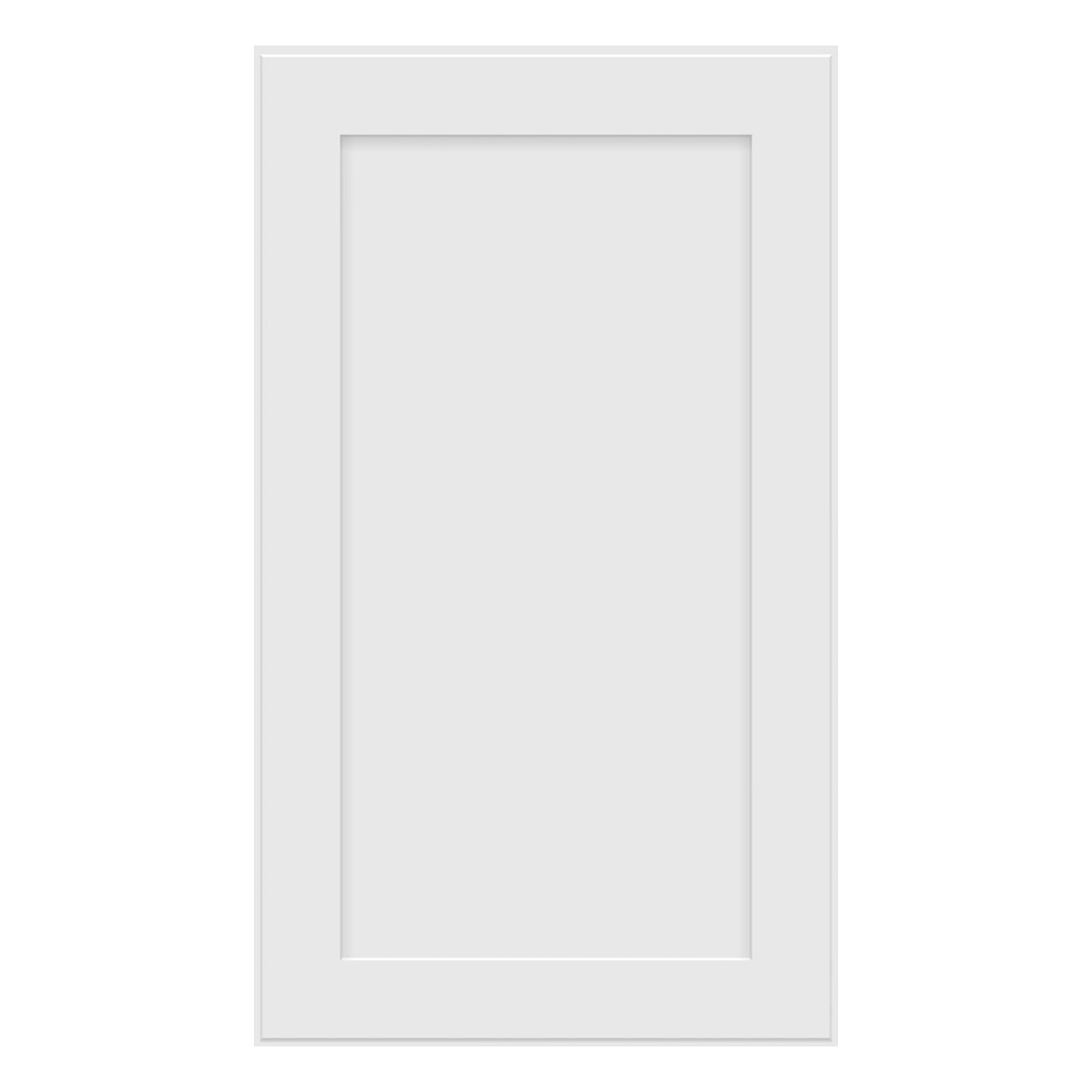 Craft Cabinetry Shaker White 21"W x 36"H Wall Cabinet