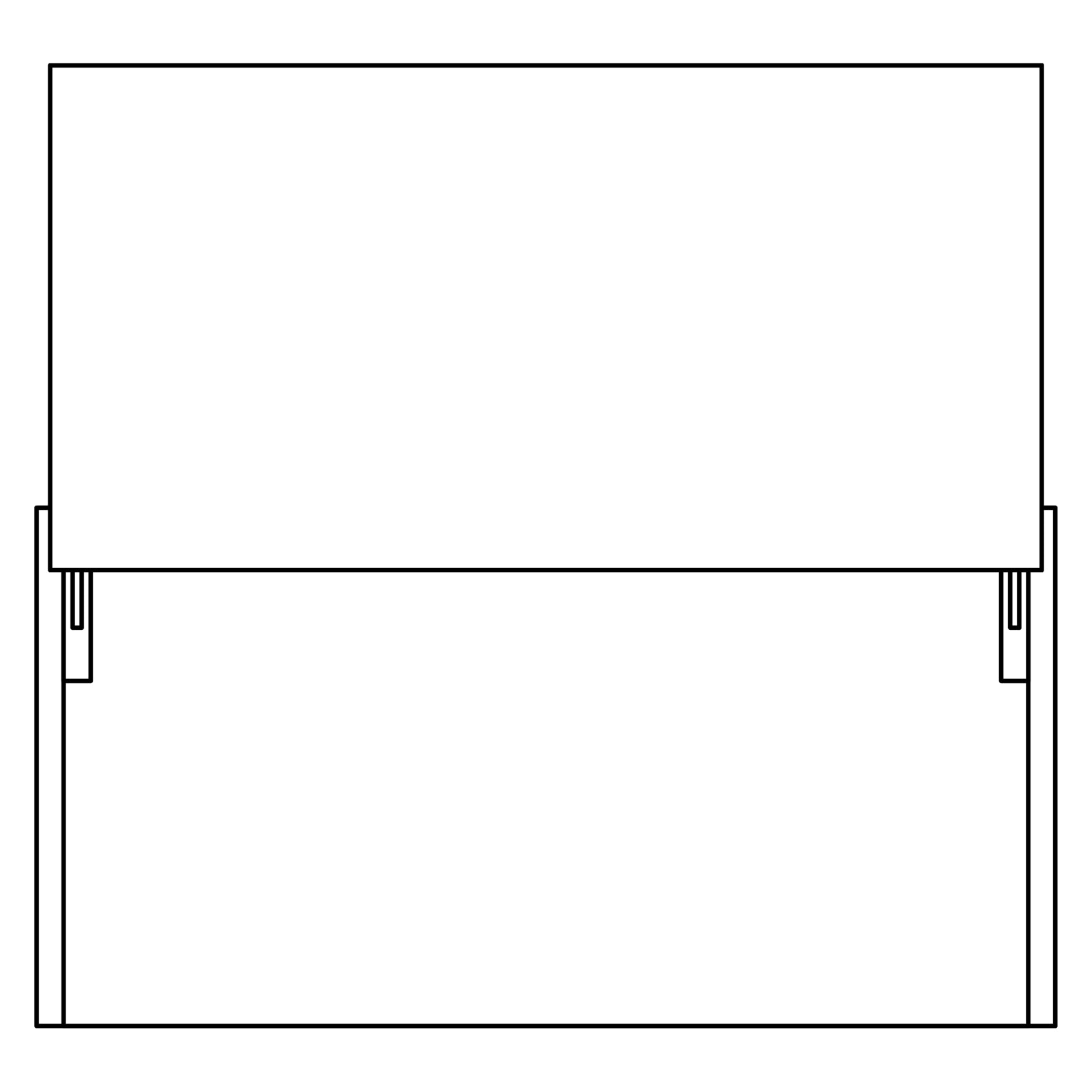 Fabuwood Allure Imperio Ocean Blue 30 W x 18 H Wall Appliance Cabinet WAC3018 Photo