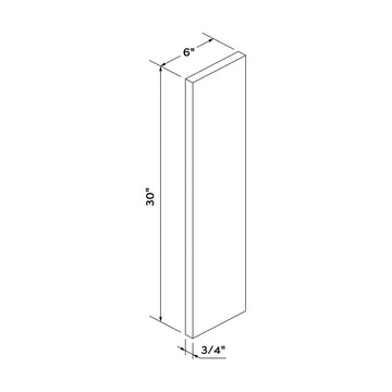 Craft Cabinetry Recessed Panel Gray Stain 6