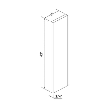 Craft Cabinetry Recessed Panel Gray Stain 6